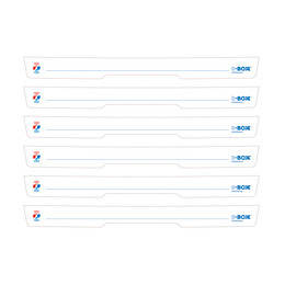 Labelling card set for S-BOXX 04-5 wide